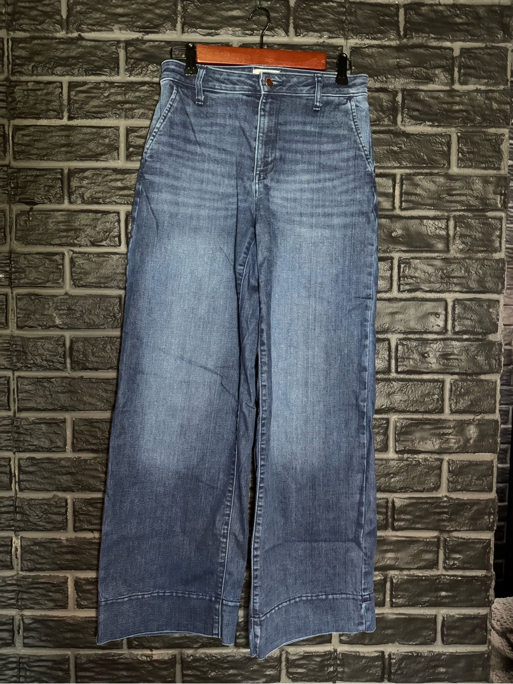 Sonoma Wide-Leg Jeans in Medium Blue